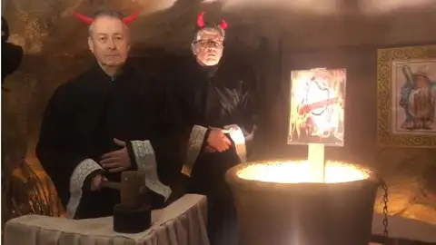 El polémico belén viviente de Liñola El polémico belén viviente de Liñola