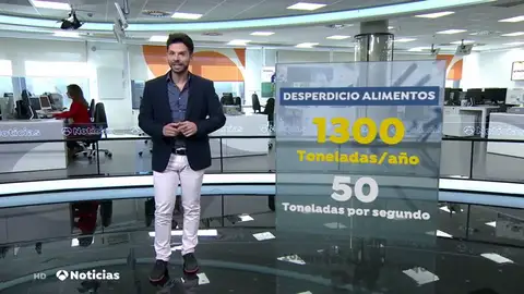 Radiografía del despilfarro: en España se desperdician 7,7 toneladas de comida al año Radiografía del despilfarro: en España se desperdician 7,7 toneladas de comida al año