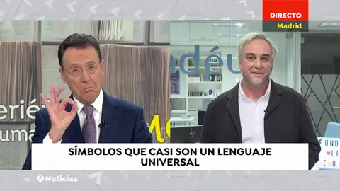 Matías Prats se despide de un entrevistado como un emoji Matías Prats se despide de un entrevistado como un emoji