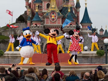 Minnie, Mickey y Donald