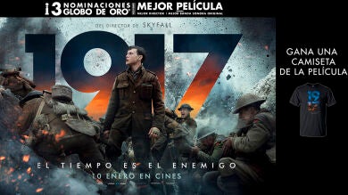 CONCURSO: Consigue una camiseta de '1917', la nueva película de Sam Mendes