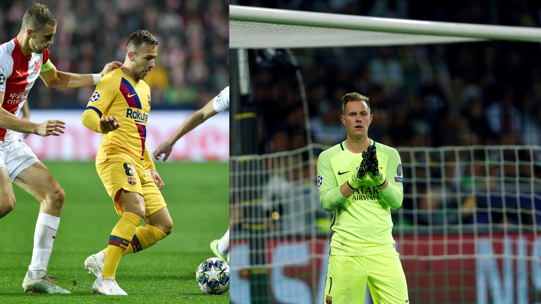 Arthur y Ter Stegen cerca de perderse la Supercopa Arthur y Ter Stegen cerca de perderse la Supercopa