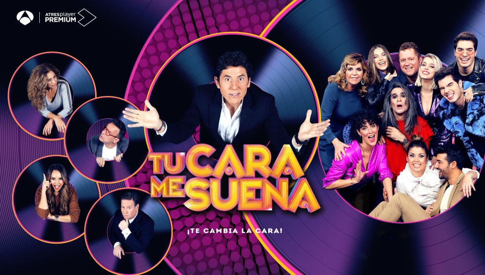 Cartel octava temporada tu cara me suena
