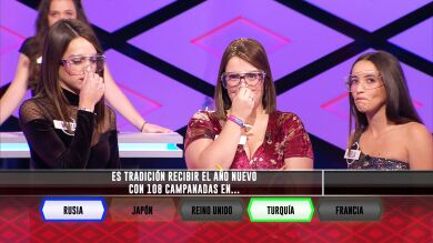 ¿Qué país recibe el Año Nuevo con 108 campanadas? ‘Las primas’ lo averiguan en ‘¡Boom!’
