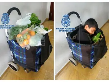 Detenida pareja por intentar introducir en Melilla a un niño en un carro de la compra Detenida pareja por intentar introducir en Melilla a un niño en un carro de la compra