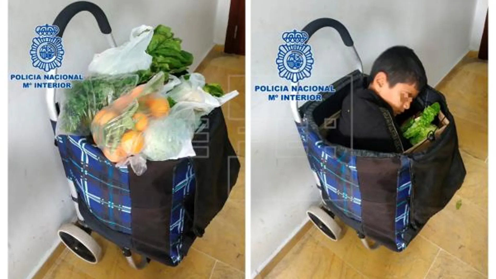 Detenida pareja por intentar introducir en Melilla a un niño en un carro de la compra Detenida pareja por intentar introducir en Melilla a un niño en un carro de la compra