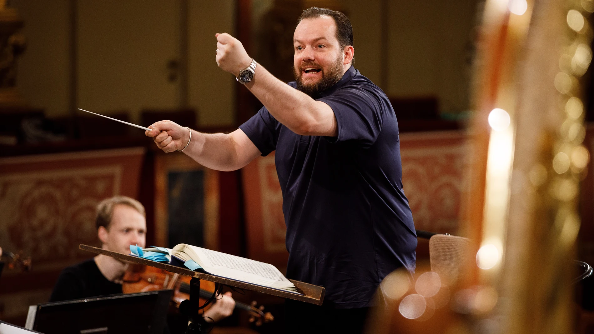 Andris Nelsons, el director del Concierto de Año Nuevo 2020 en su 79ª edición Andris Nelsons, el director del Concierto de Año Nuevo 2020 en su 79ª edición