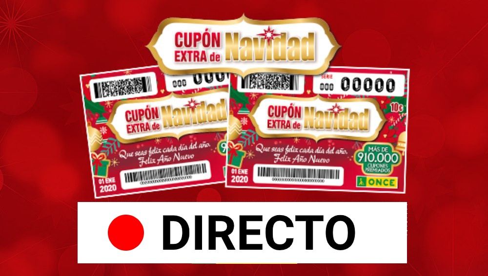 Sorteo Cupón Extra de Navidad de la ONCE 2020: Comprobar número y resultado, en directo
