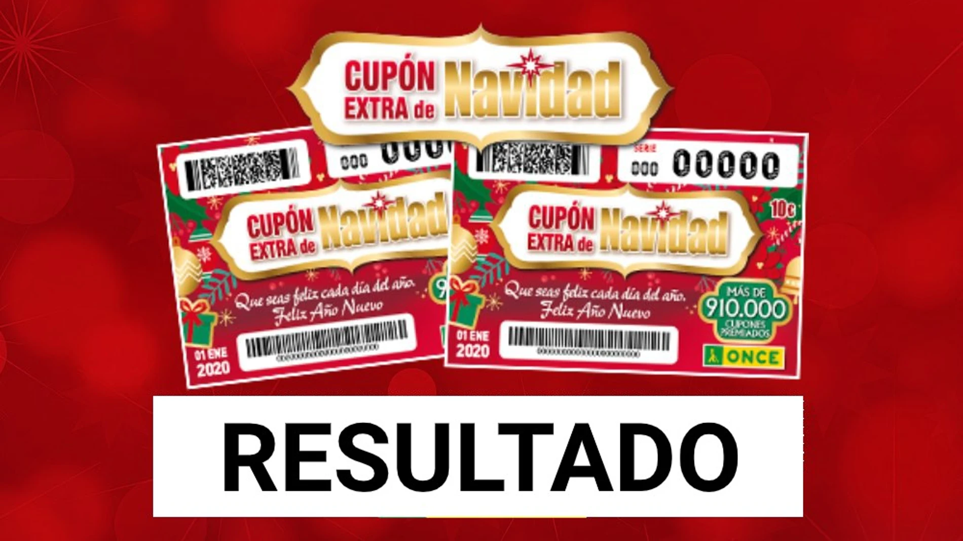 Sorteo Cupón Extra de Navidad de la ONCE 2020: Resultado del sorteo de hoy Sorteo Cupón Extra de Navidad de la ONCE 2020: Resultado del sorteo de hoy