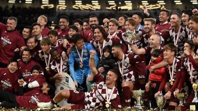 David Villa se despide del fútbol profesional levantando el primer título oficial de 2020 con el Vissel Kobe