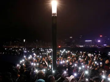 Hong Kong despide el año con nuevas protestas en las calles Hong Kong despide el año con nuevas protestas en las calles
