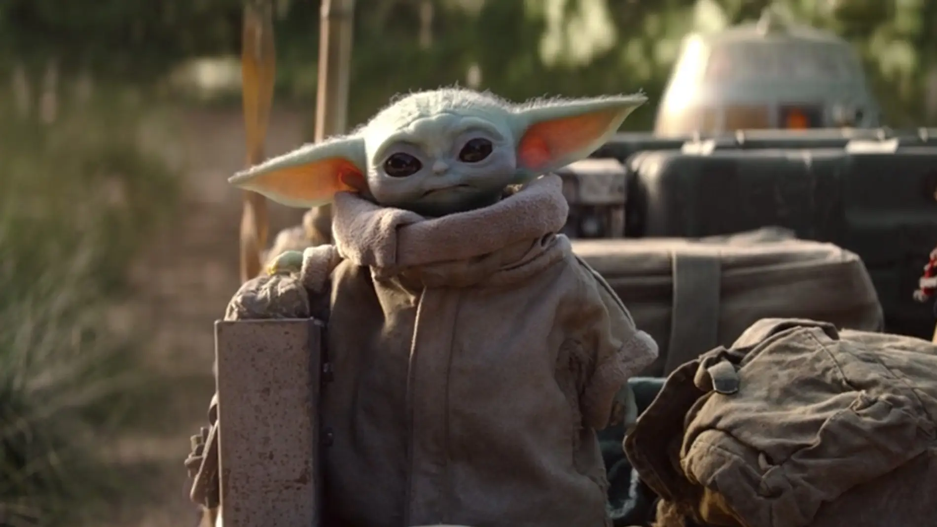 Baby Yoda, uno de los personajes de la serie 'The Mandalorian'