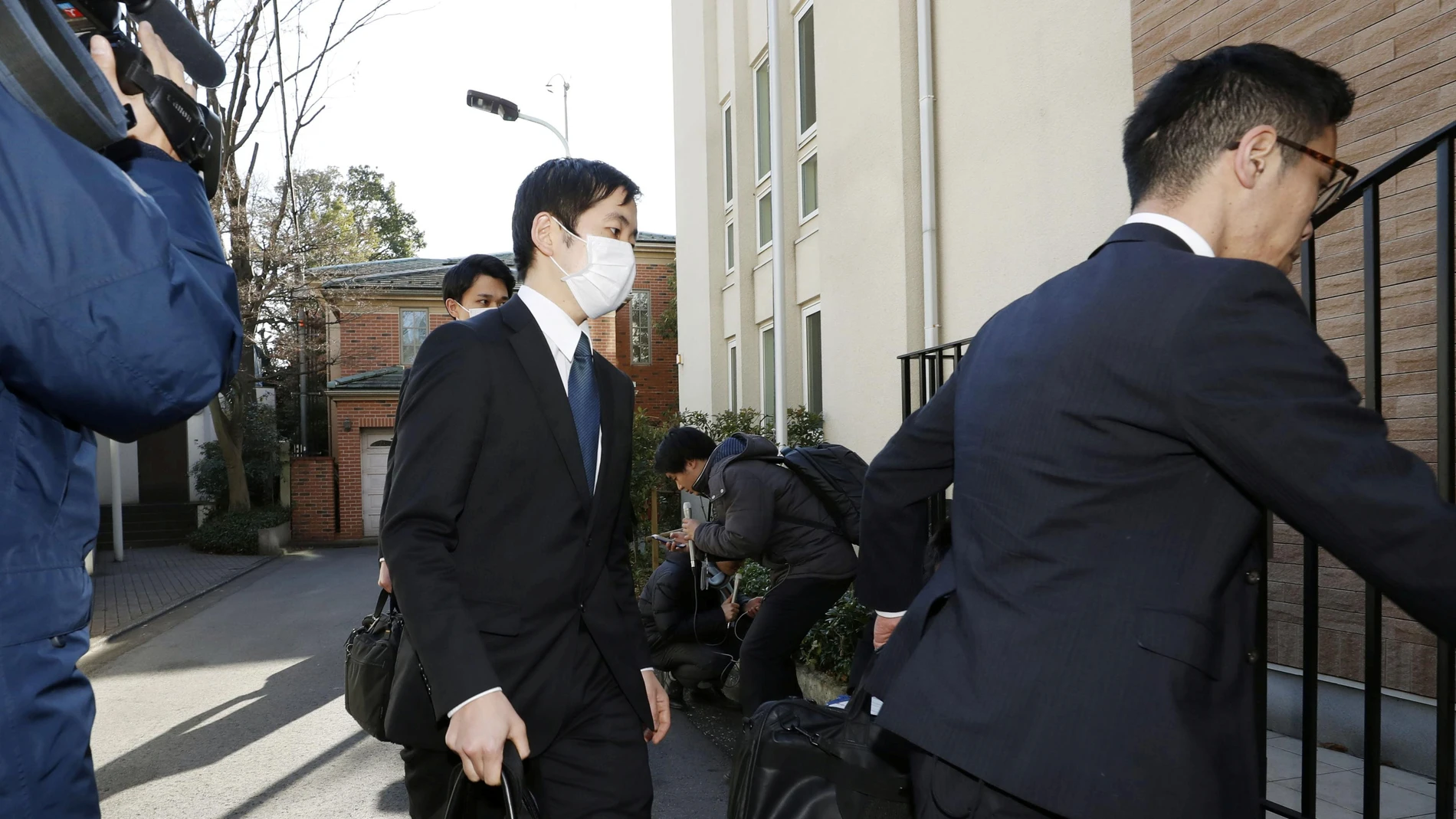 Registran la vivienda en la que estaba Carlos Ghosn Registran la vivienda en la que estaba Carlos Ghosn