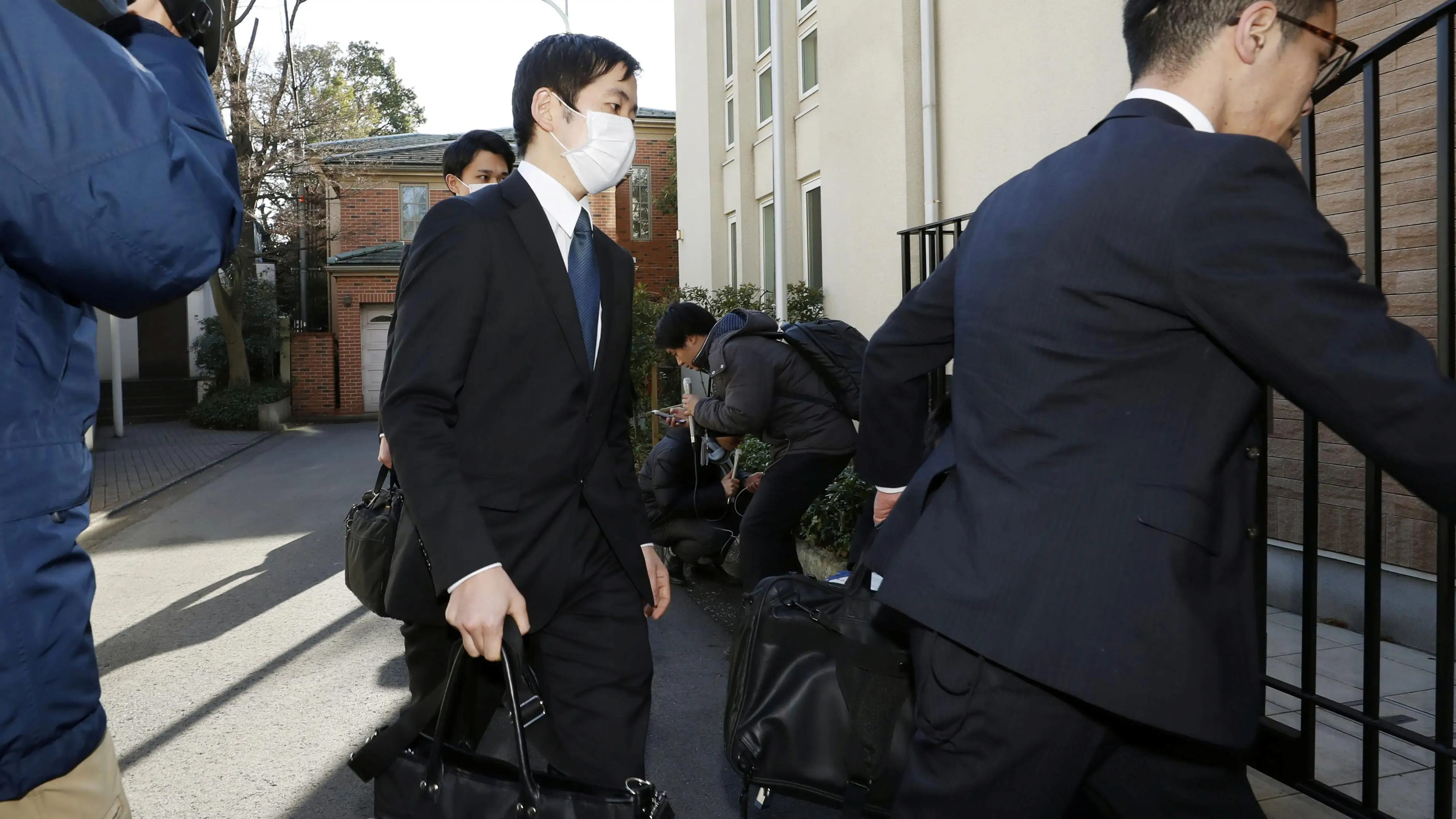 Registran la vivienda en la que estaba Carlos Ghosn