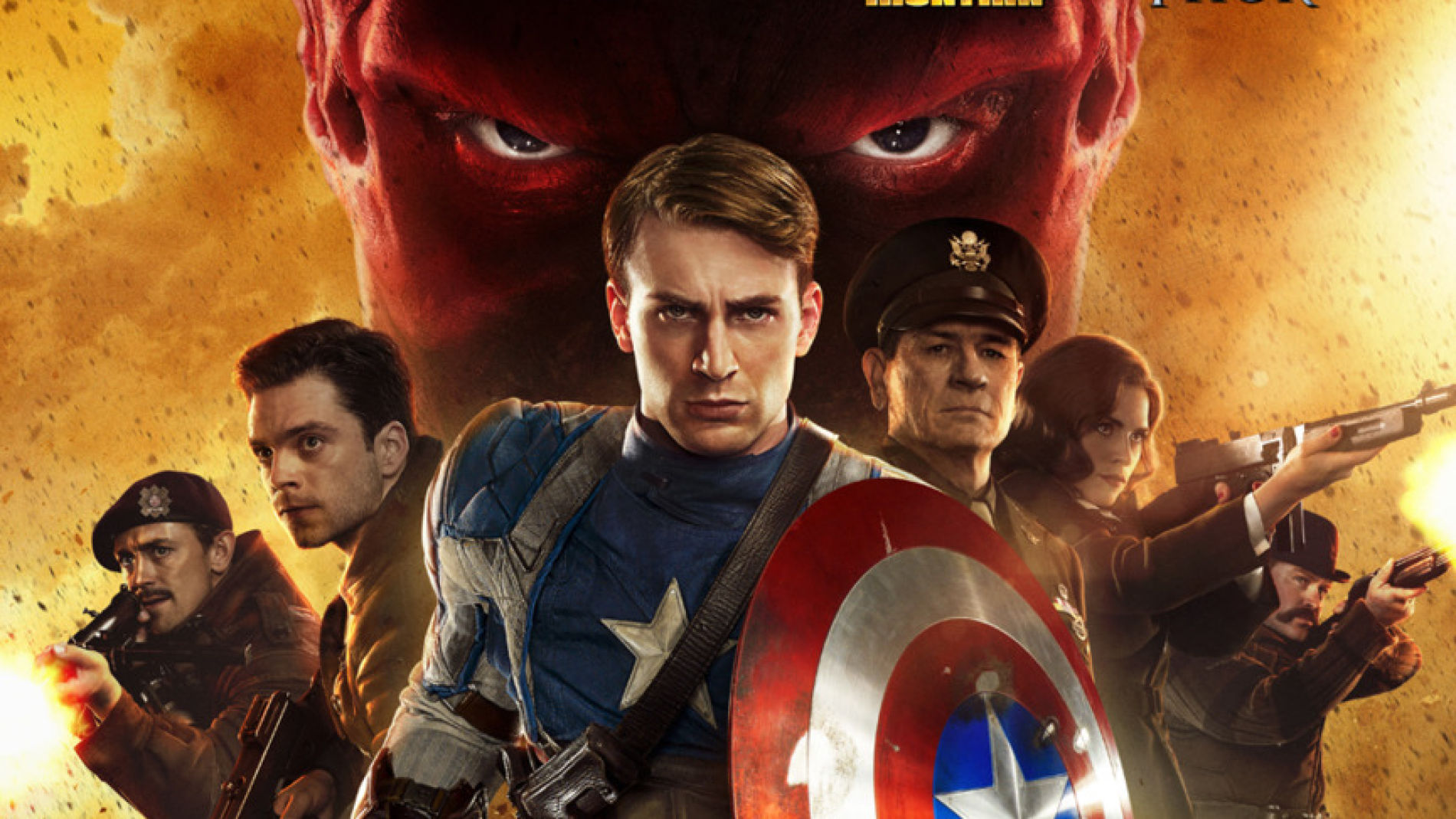 Póster de 'Capitán América: El primer Vengador'