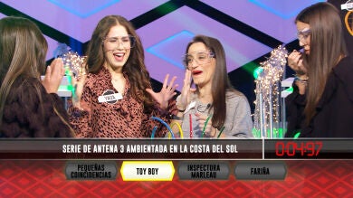 Los ‘Toy boy’ ayudan a ‘Los ángeles de Virgi’ a desactivar la primera bomba de ‘¡Boom!’