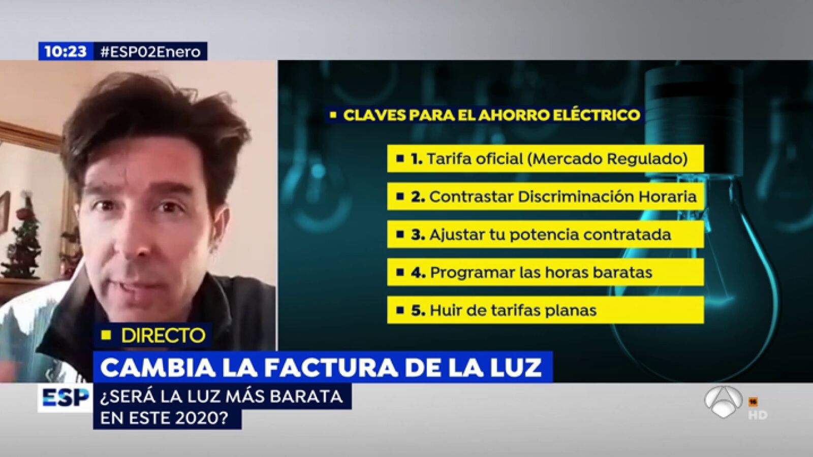 Manuel Amate, experto en ahorro energético: 