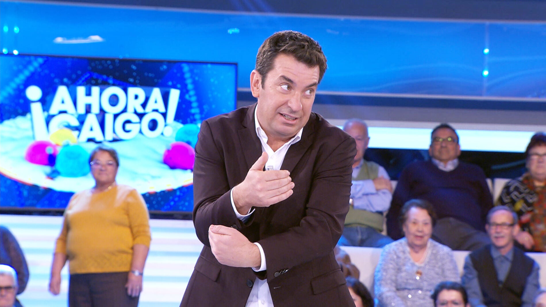 La surrealista declaraci&oacute;n de amor en la 'palabra gallina' de '&iexcl;Ahora caigo!'