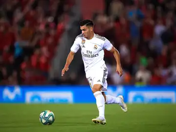 Brahim Díaz, durante un partido del Real Madrid Brahim Díaz, durante un partido del Real Madrid