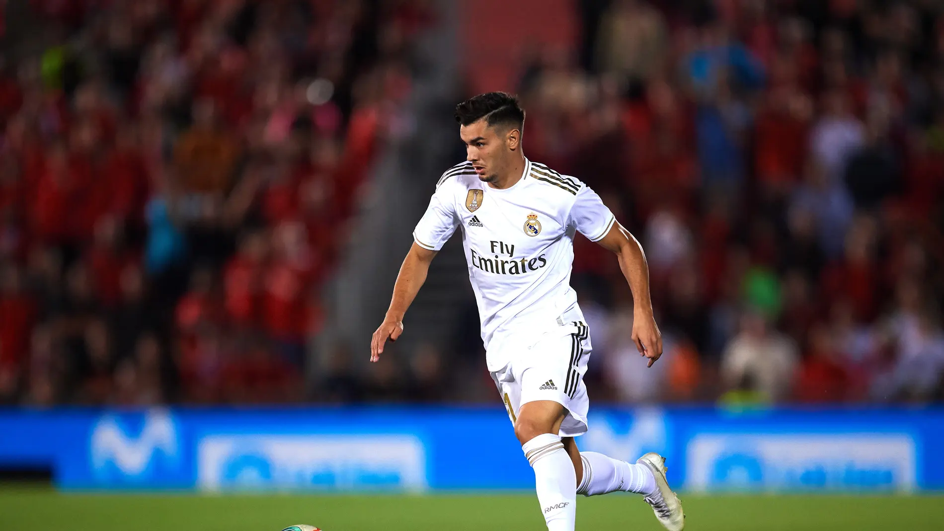 Brahim Díaz, durante un partido del Real Madrid Brahim Díaz, durante un partido del Real Madrid