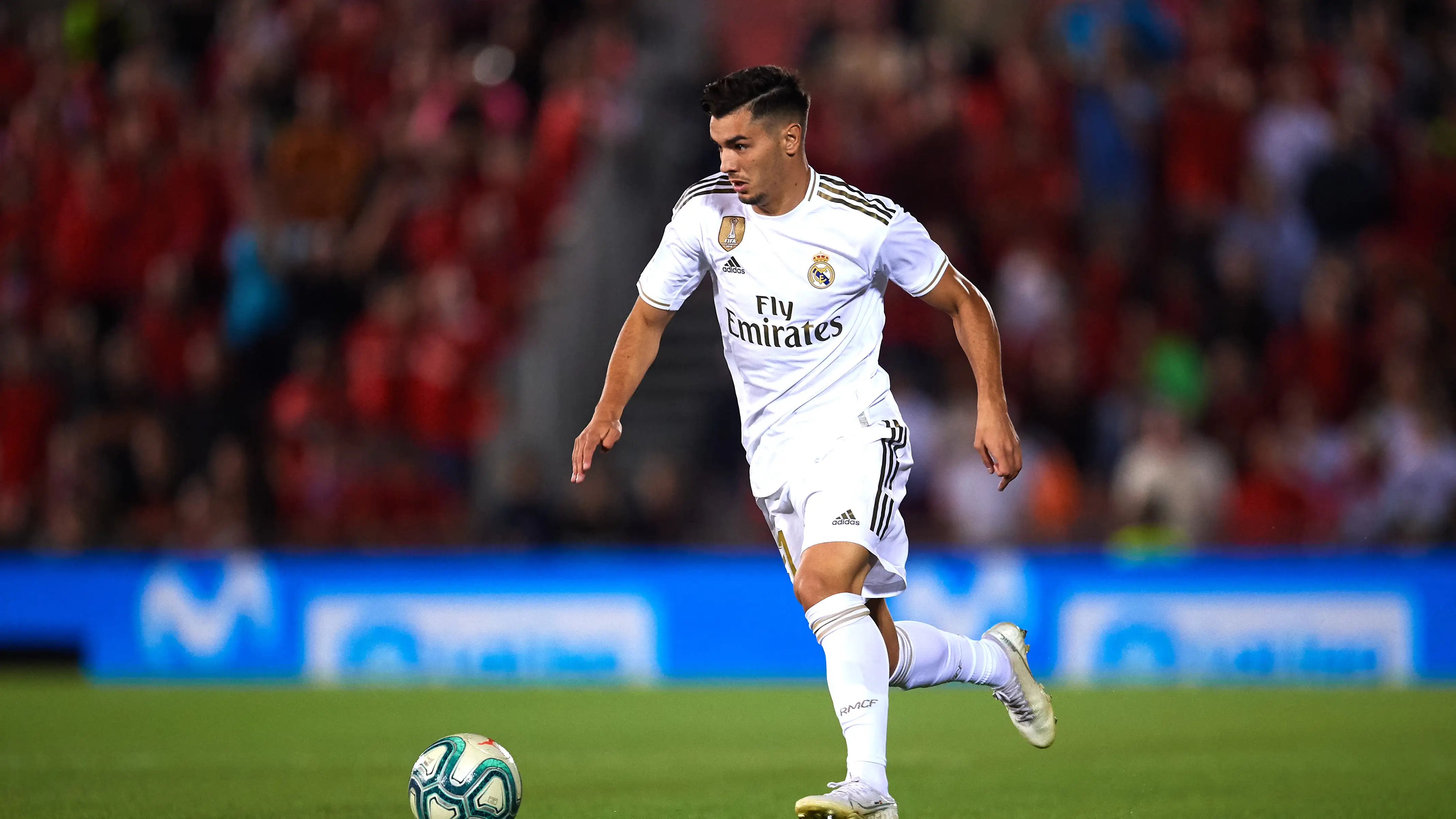 Brahim Díaz, durante un partido del Real Madrid Brahim Díaz, durante un partido del Real Madrid