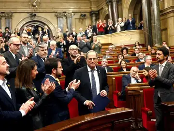 El presidente de la Generalitat de Catdaluña, Quim Torra El presidente de la Generalitat de Catdaluña, Quim Torra