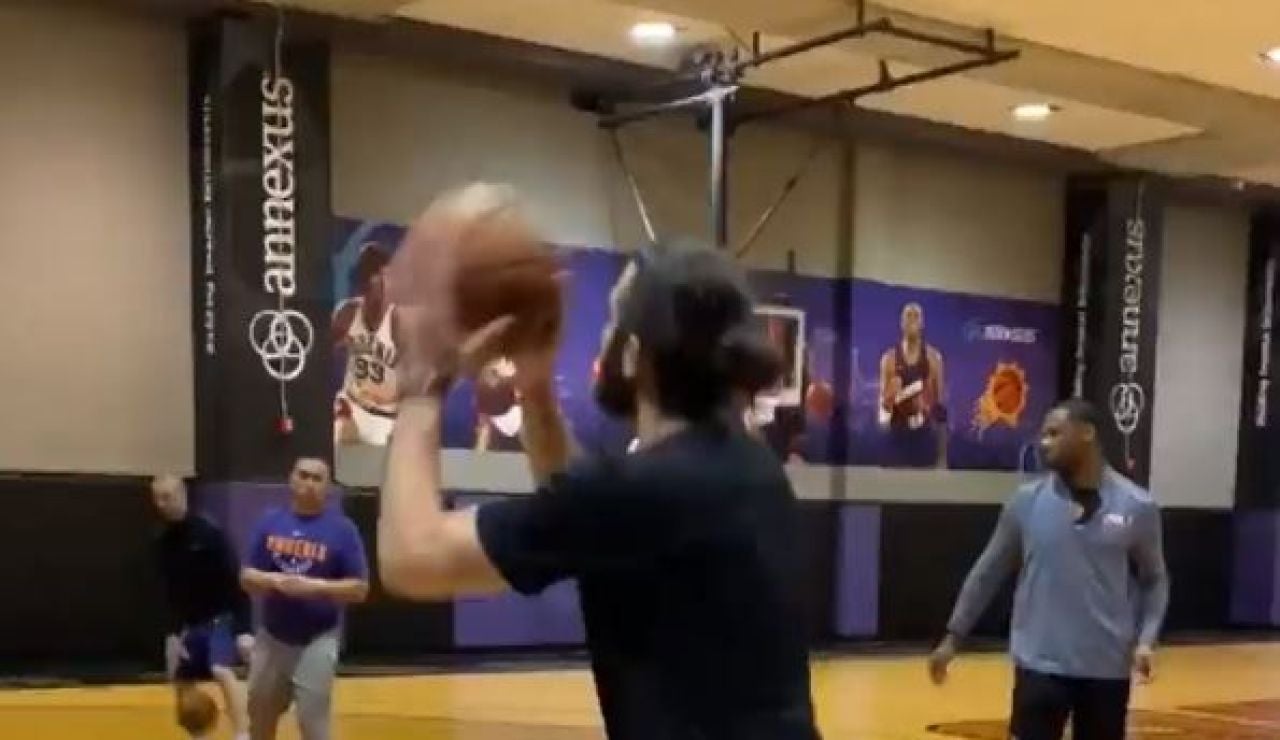 La exhibición de triples de Ricky Rubio