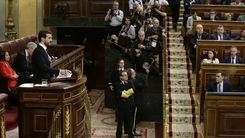 Intervención de Pablo Iglesias en la investidura de Pedro Sánchez Intervención de Pablo Iglesias en la investidura de Pedro Sánchez