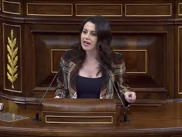 Inés Arrimadas rechaza una investidura a Pedro Sánchez: "Los españoles tienen más memoria y coherencia que usted" Inés Arrimadas rechaza una investidura a Pedro Sánchez: "Los españoles tienen más memoria y coherencia que usted"