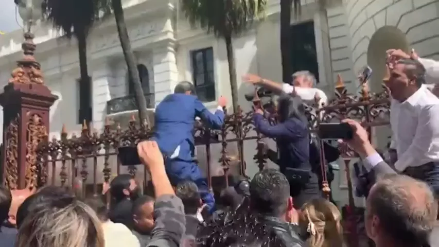 Guaid&oacute; denuncia un golpe de estado despu&eacute;s de que el Chavismo le quite la presidencia de la Asamblea Nacional venezolana 