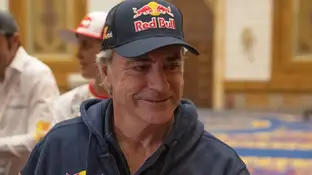 Carlos Sainz, durante el Dakar 2020 Carlos Sainz, durante el Dakar 2020