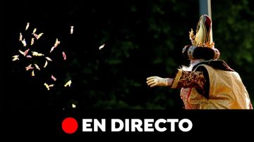Imagen de una cabalgata de Reyes