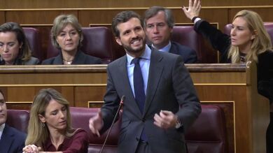 Pablo Casado y Edmundo Bal cargan contra Meritxell Batet por no frenar el discurso de Bildu