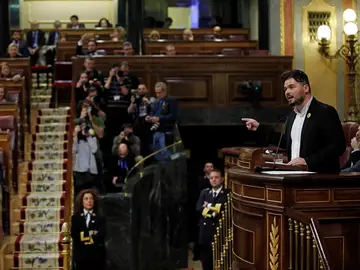 Gabriel Rufián en el Congreso Gabriel Rufián en el Congreso
