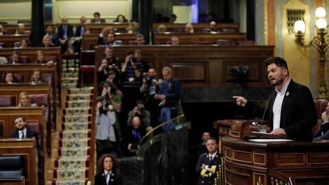 Gabriel Rufi&aacute;n en el Congreso