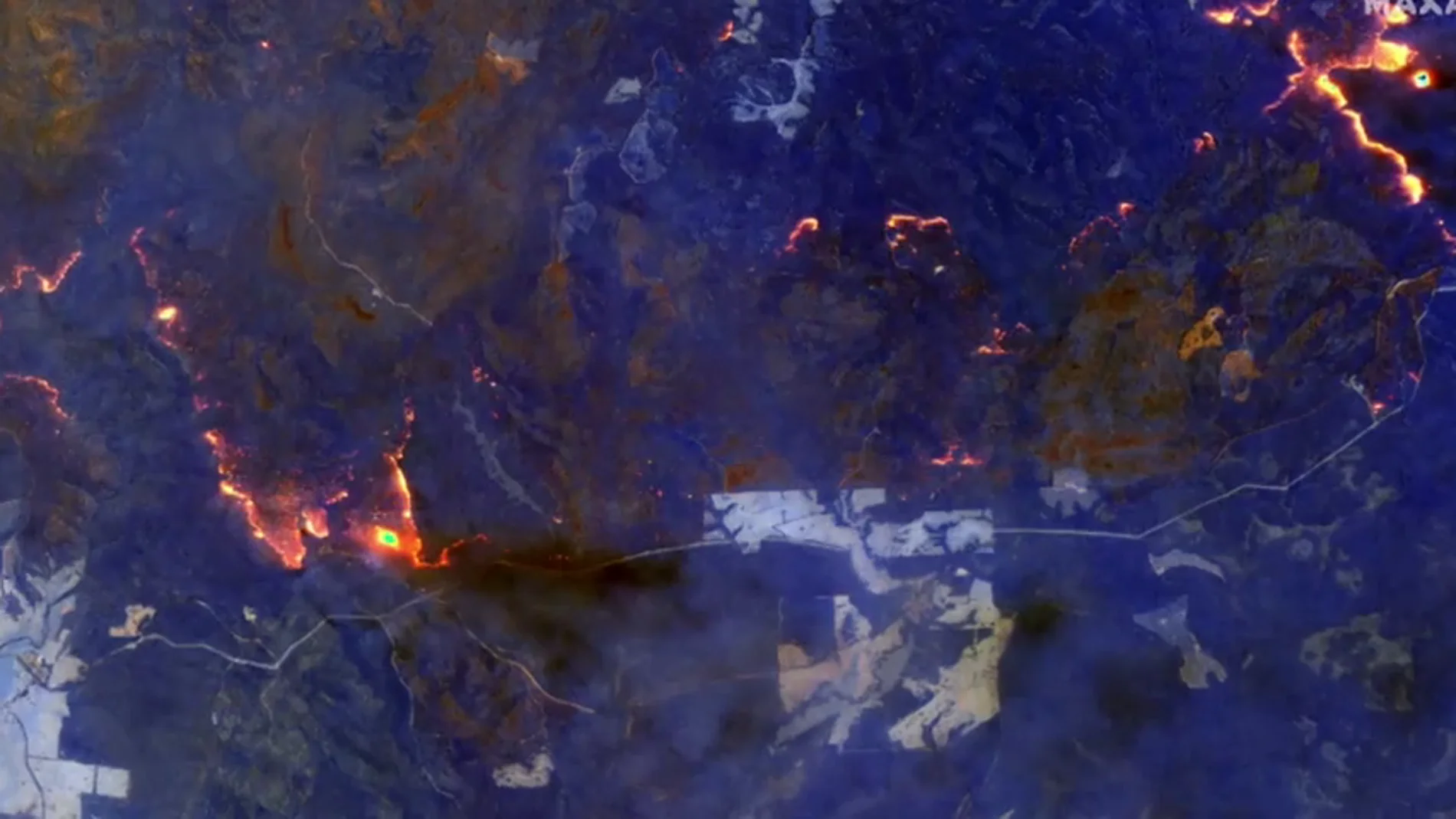 La NASA muestra desde el satélite los más de 150 incendios activos que arrasan en Australia La NASA muestra desde el satélite los más de 150 incendios activos que arrasan en Australia