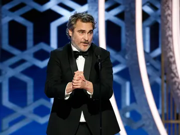Joaquin Phoenix en los Globos de Oro 2020 Joaquin Phoenix en los Globos de Oro 2020