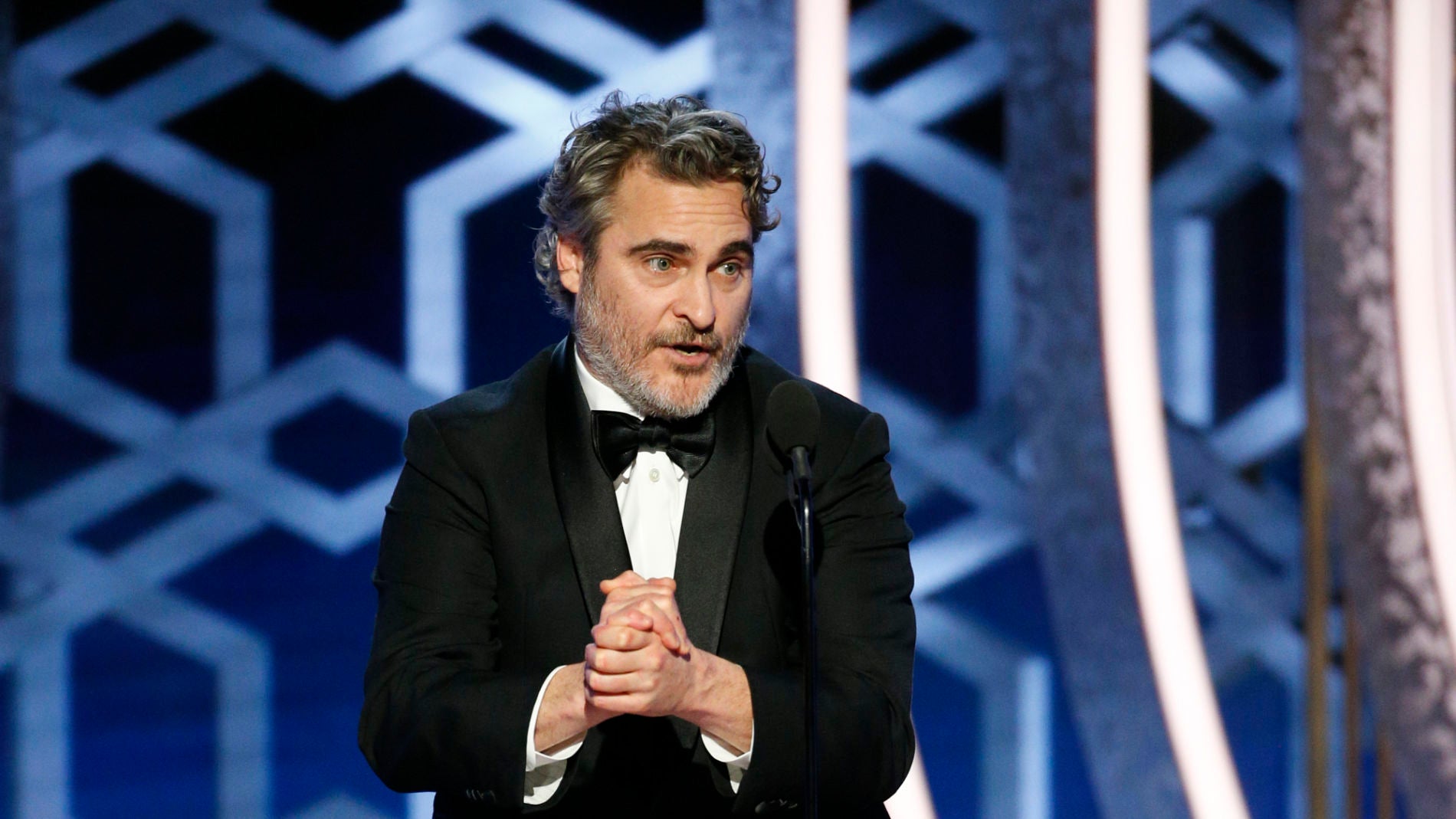 Joaquin Phoenix en los Globos de Oro 2020 