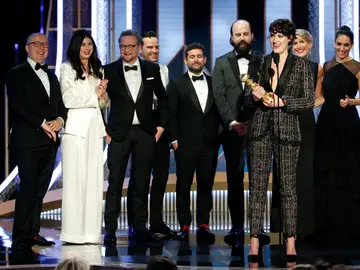 El equipo de 'Fleabag' en los Globos de Oro El equipo de 'Fleabag' en los Globos de Oro