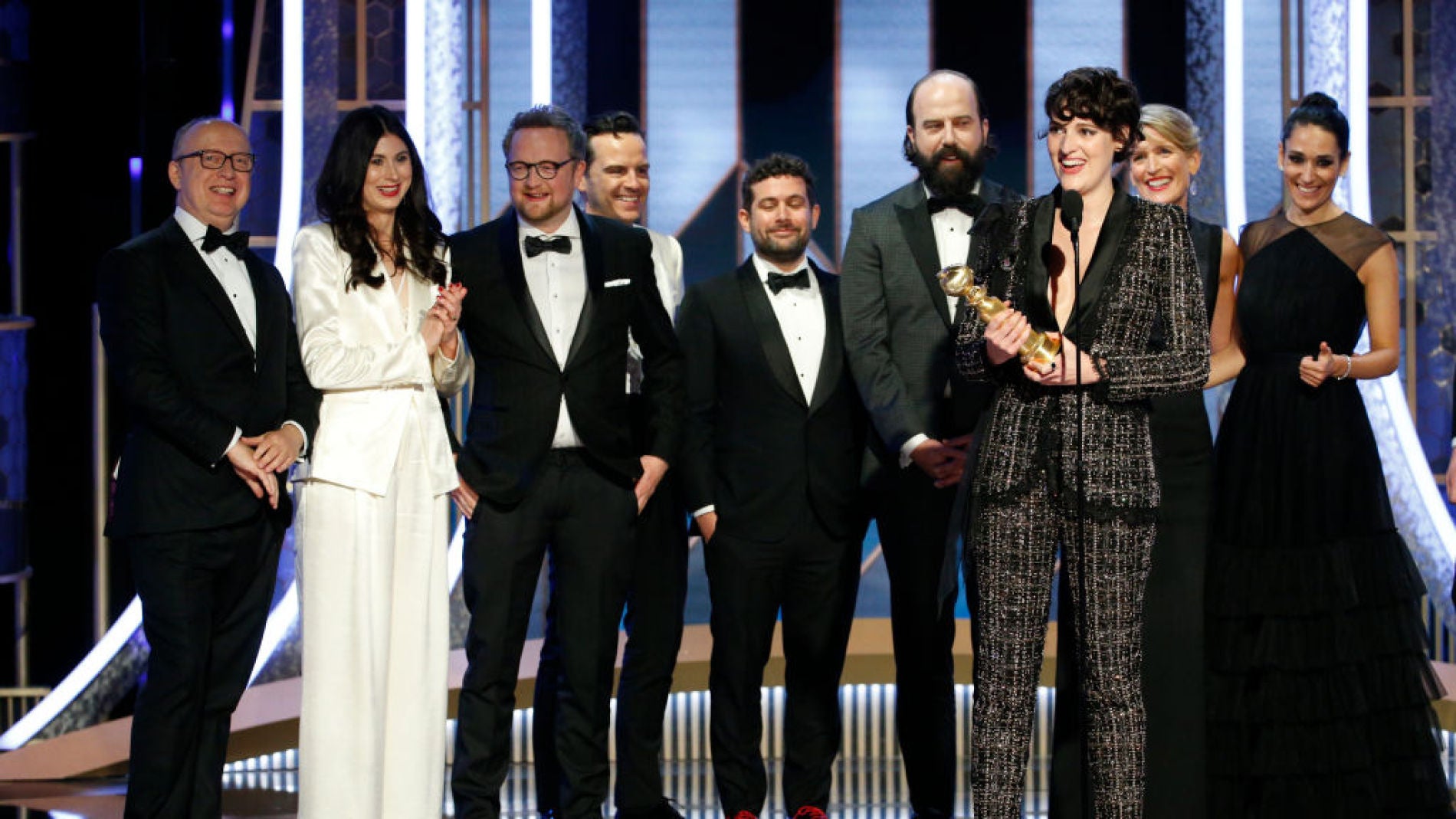 El equipo de 'Fleabag' en los Globos de Oro