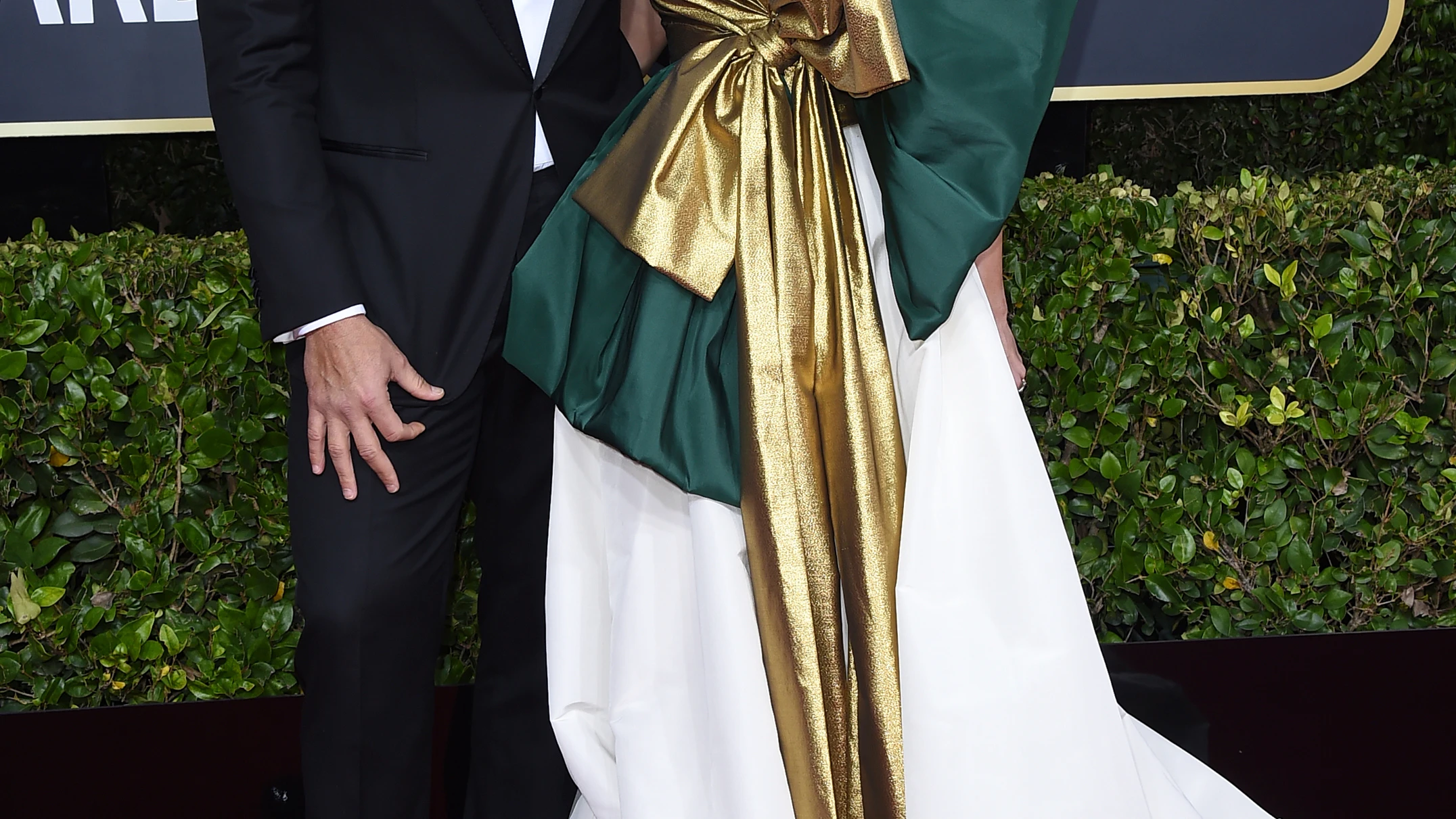 Jennifer Lopez y Alex Rodriguez ALFOMBRA ROJA GLOBOS DE ORO 2020