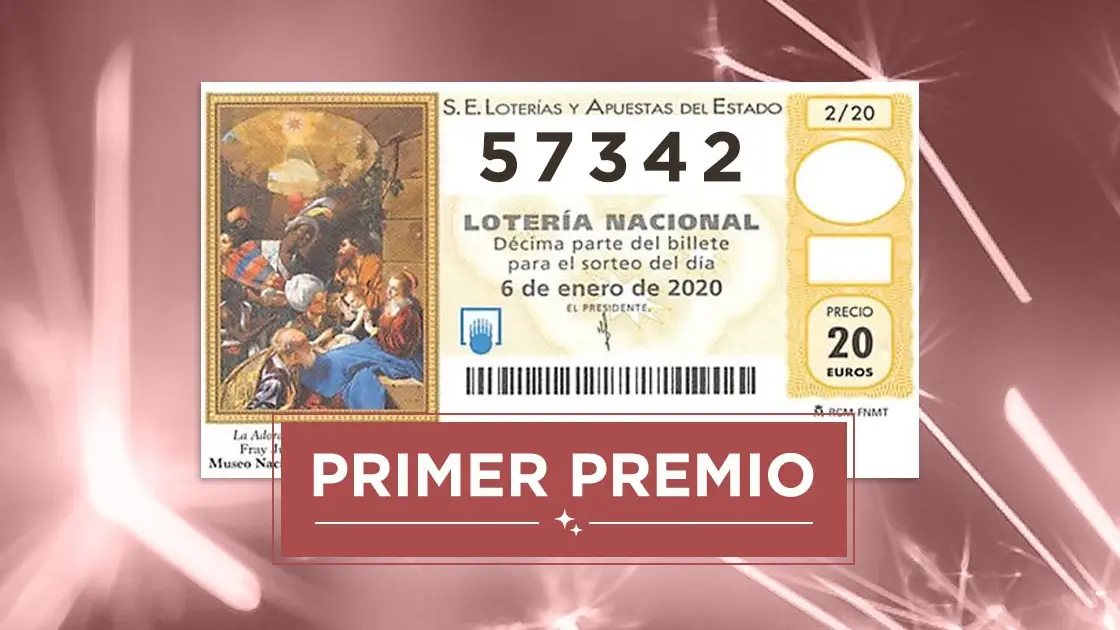 Primer premio de la Lotería del Niño Primer premio de la Lotería del Niño