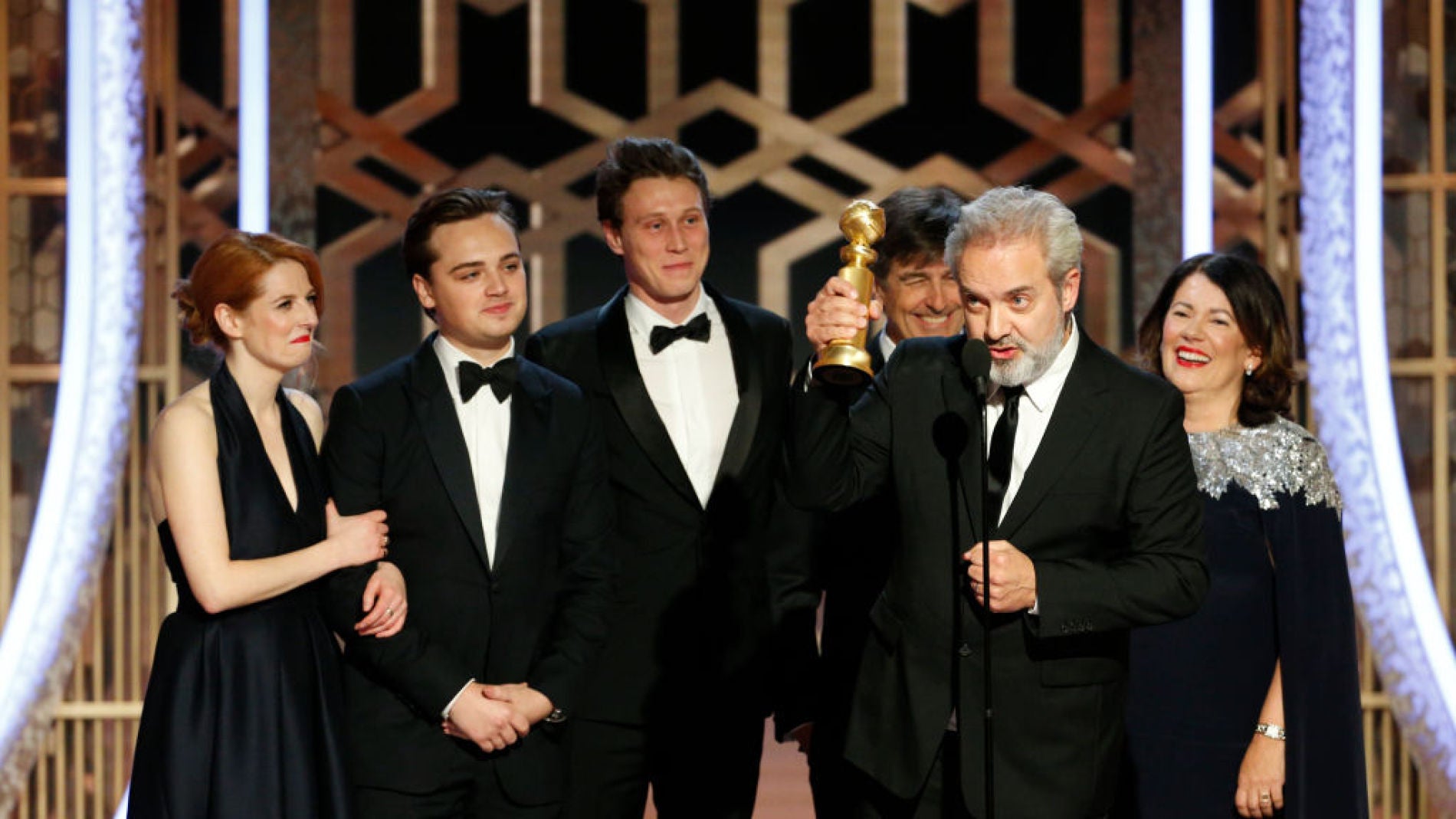 El equipo de '1917' en los Globos de Oro