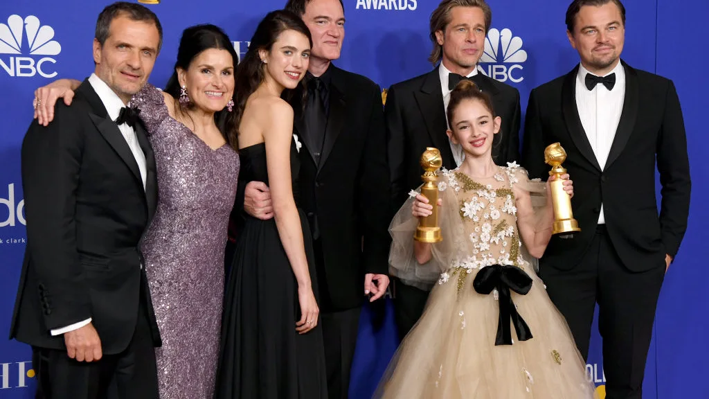 El equipo de 'Érase una vez... en Hollywood' en los Globos de Oro El equipo de 'Érase una vez... en Hollywood' en los Globos de Oro
