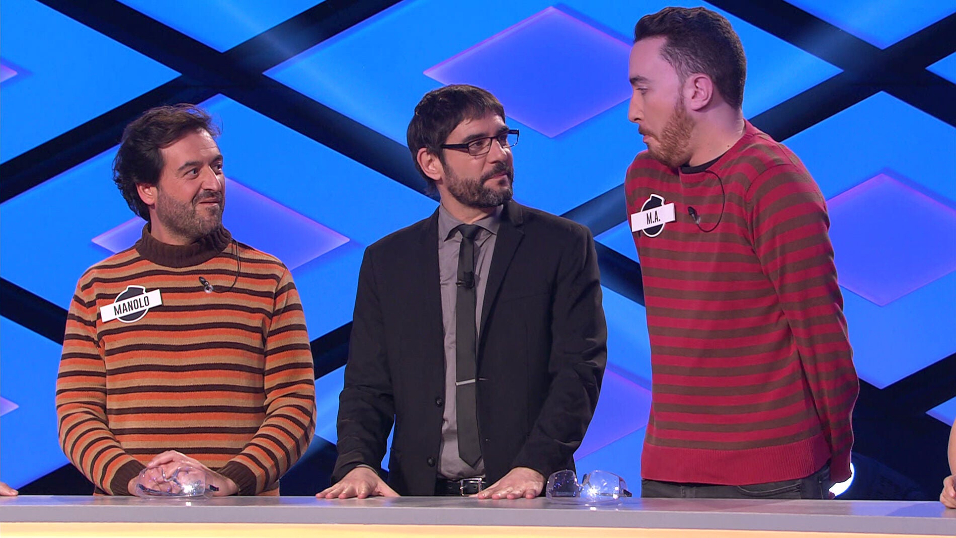 La recreación espontánea de los personajes de Epi y Blas en '¡Boom!'