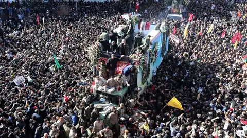 Estampida en Irán Estampida en Irán