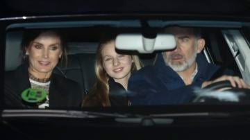 Los Reyes de España y sus hijas celebran el 6 de enero