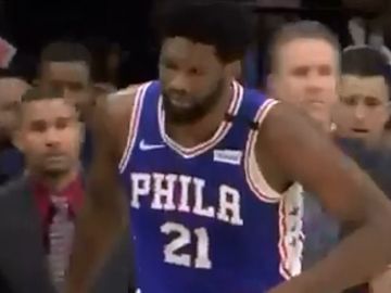 Embiid tras su lesión