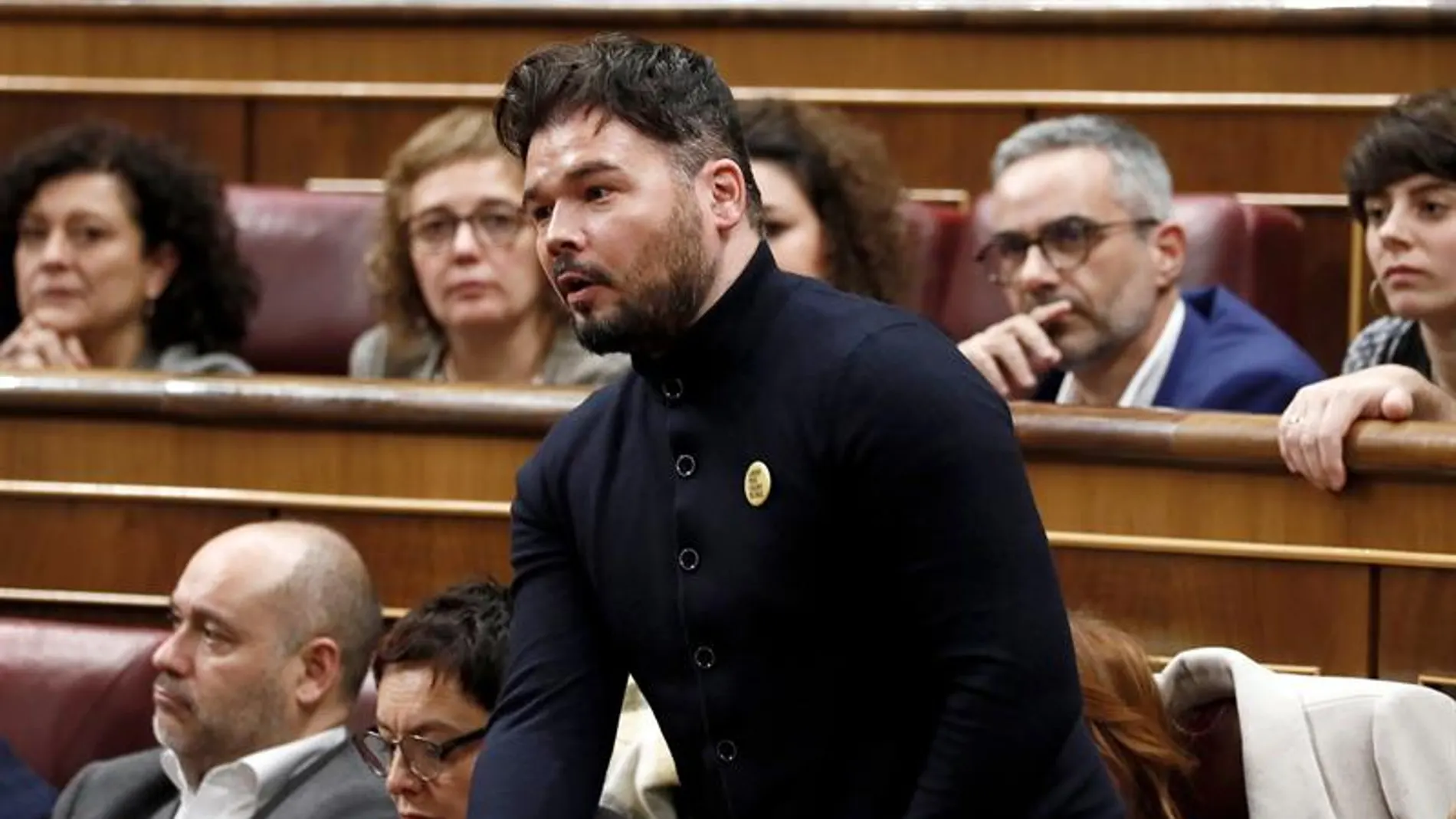 El diputado de ERC, Gabriel Rufián El diputado de ERC, Gabriel Rufián