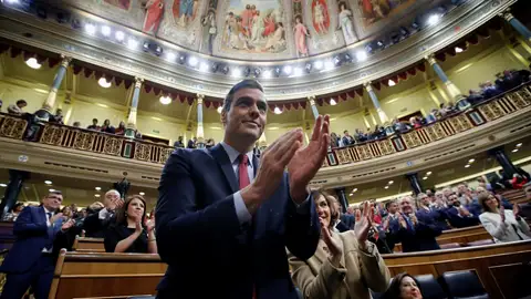 Pedro Sánchez en el Congreso de los Diputados Pedro Sánchez en el Congreso de los Diputados